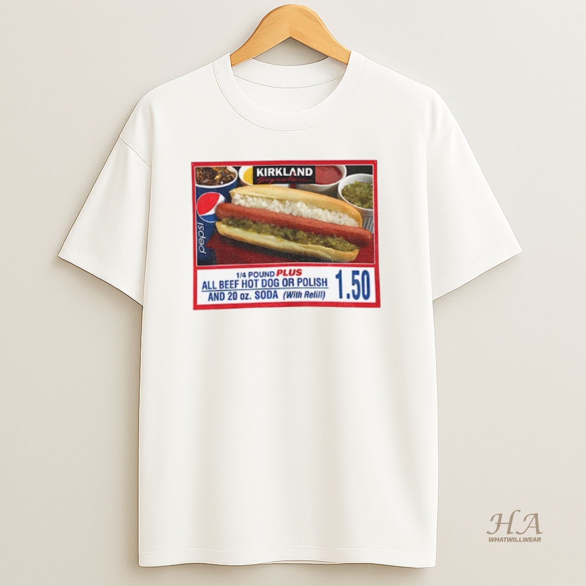 Official Costco All Beef Hotdog 1 Shirt