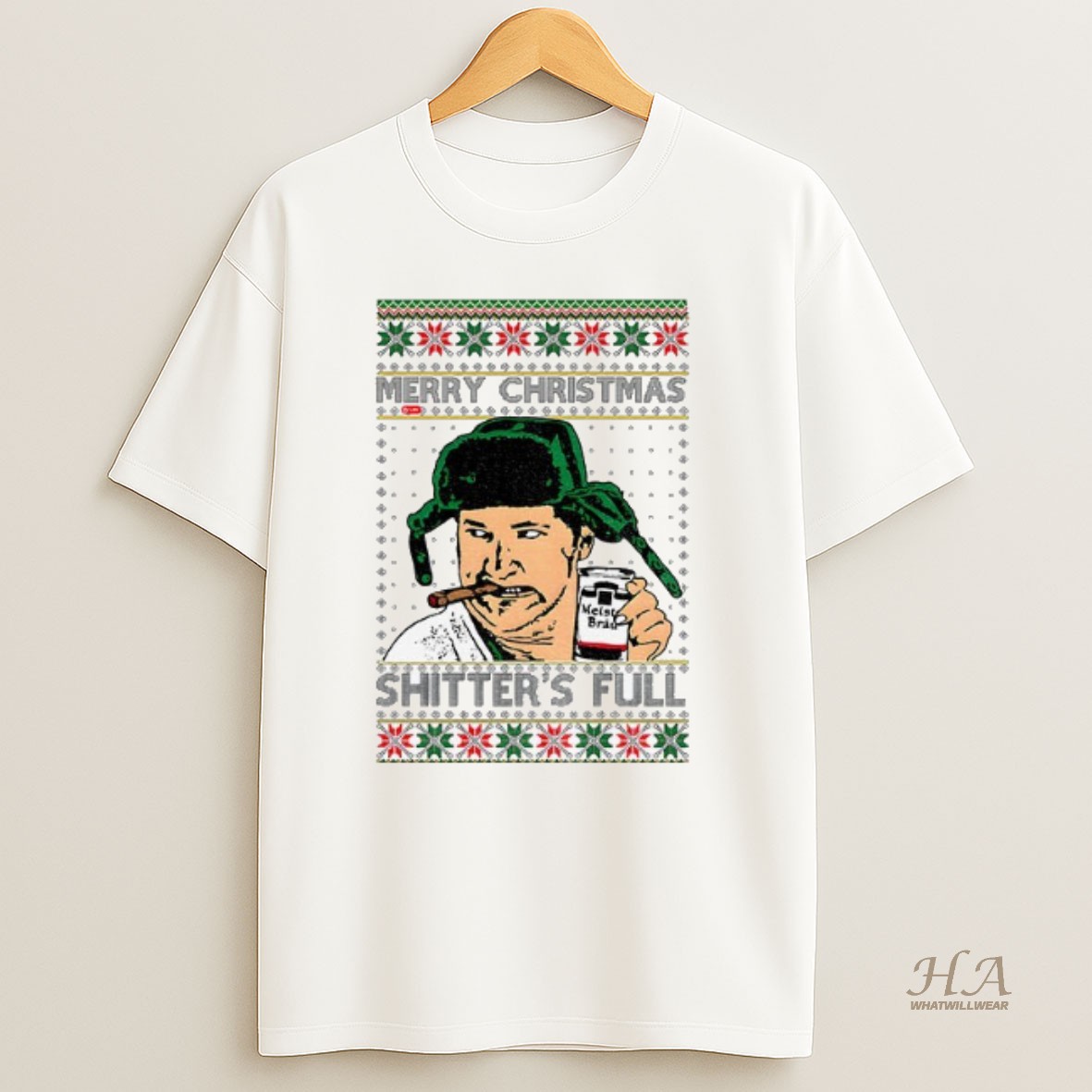 Official Cousin Eddie Merry Christmas Shitters Full Shirt