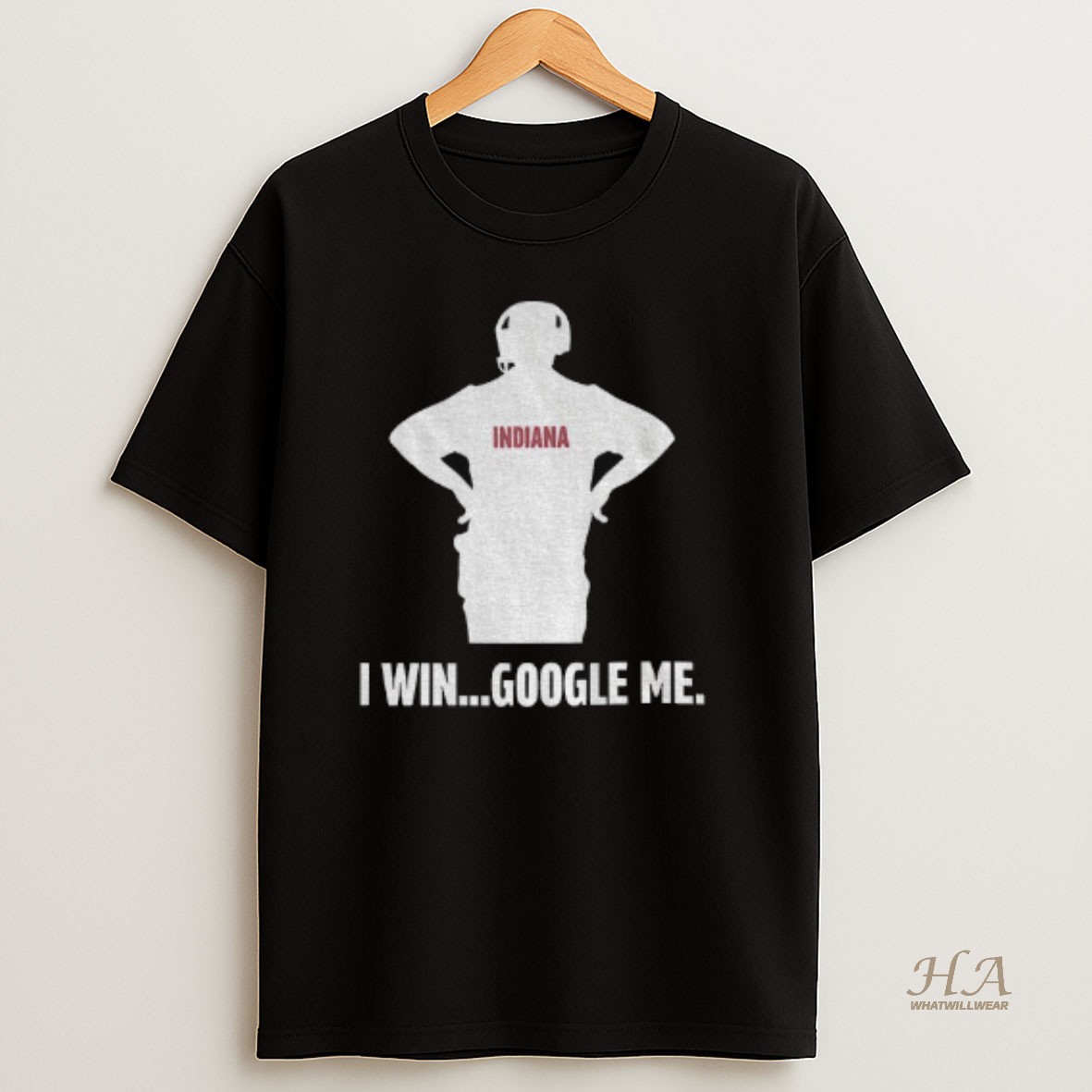 Official Curt Cignetti Indiana Football Iu I Win Google Me T Shirt