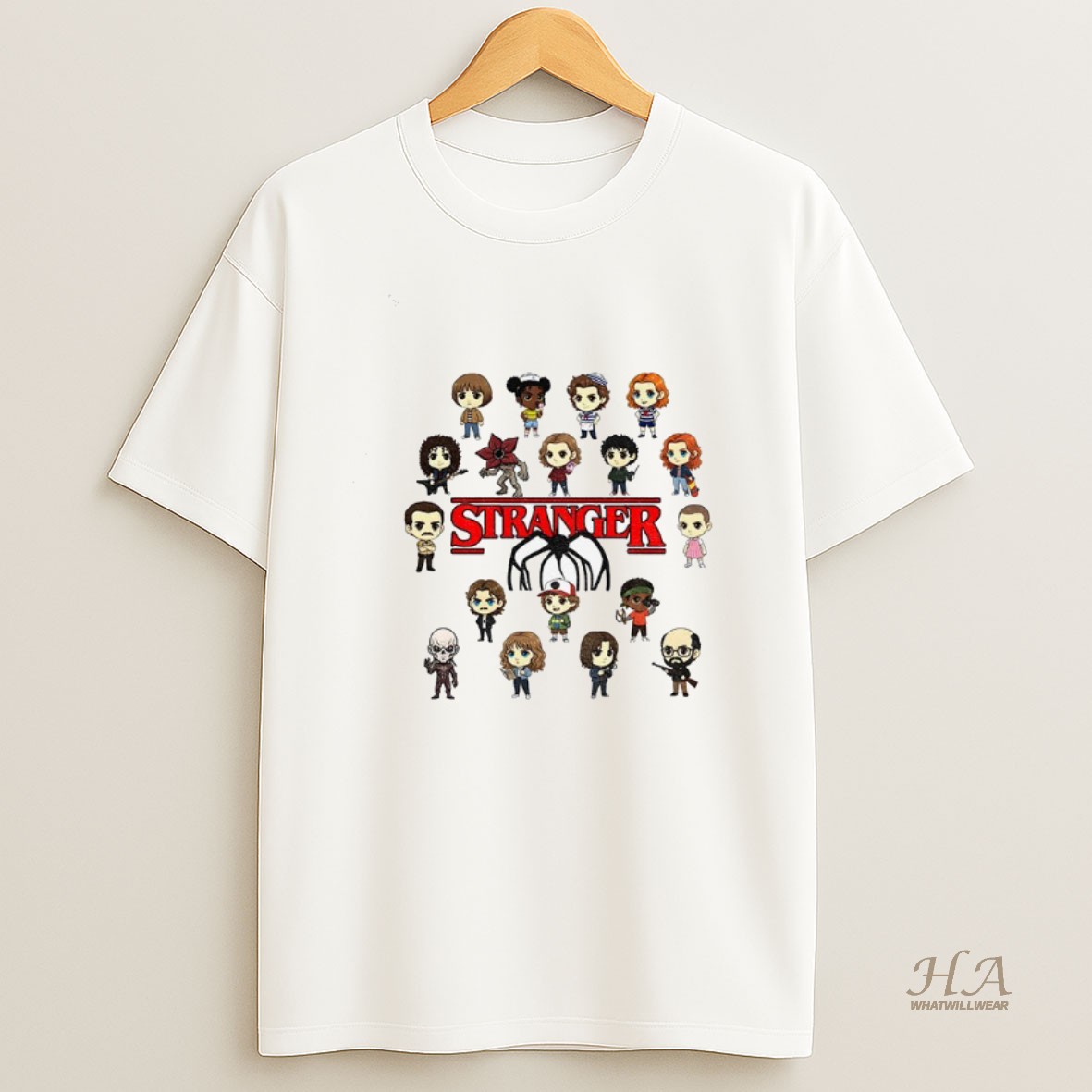 Official Cute Stranger Thingscharacters Shirt
