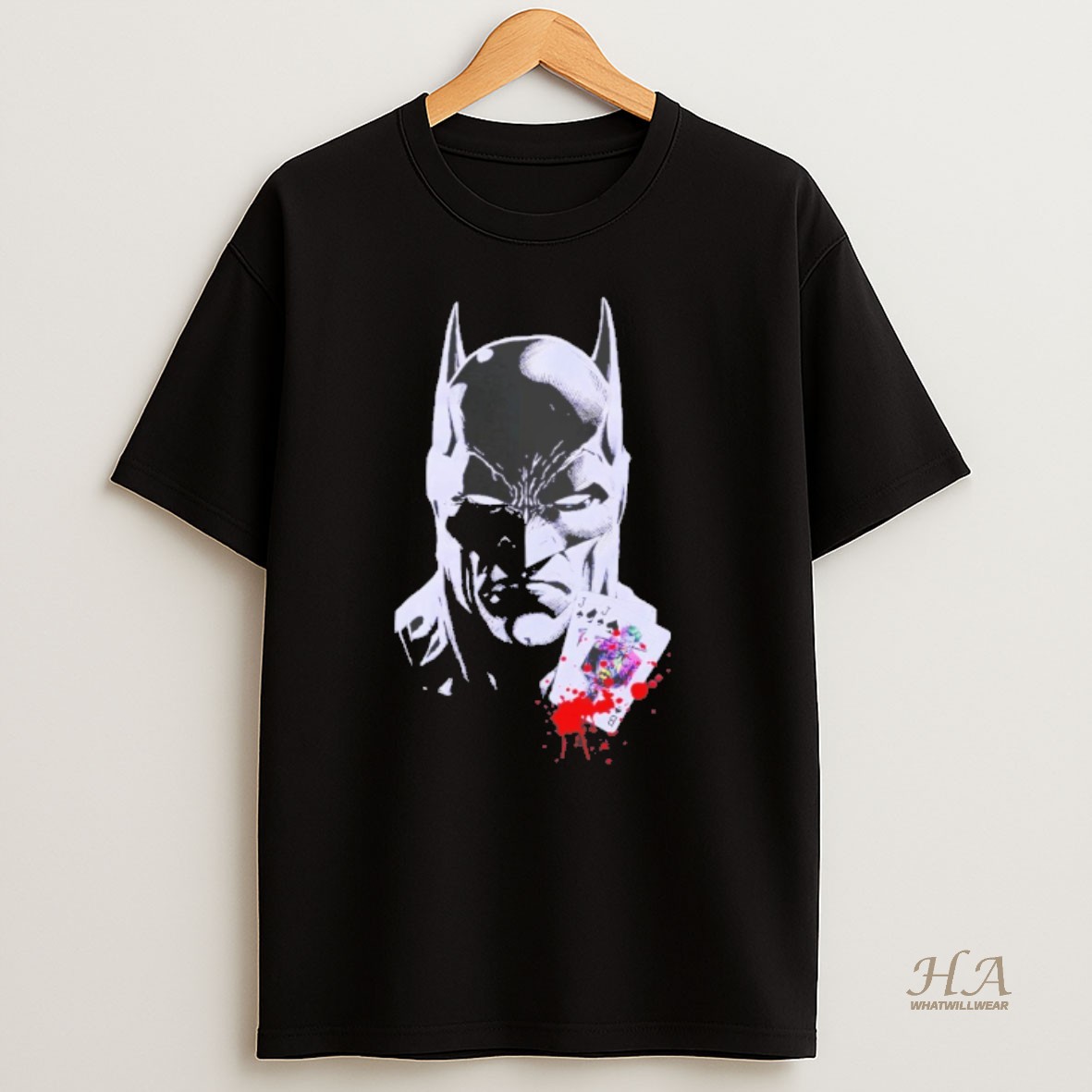 Official Dc Comics Batman Joker Card T Shirt