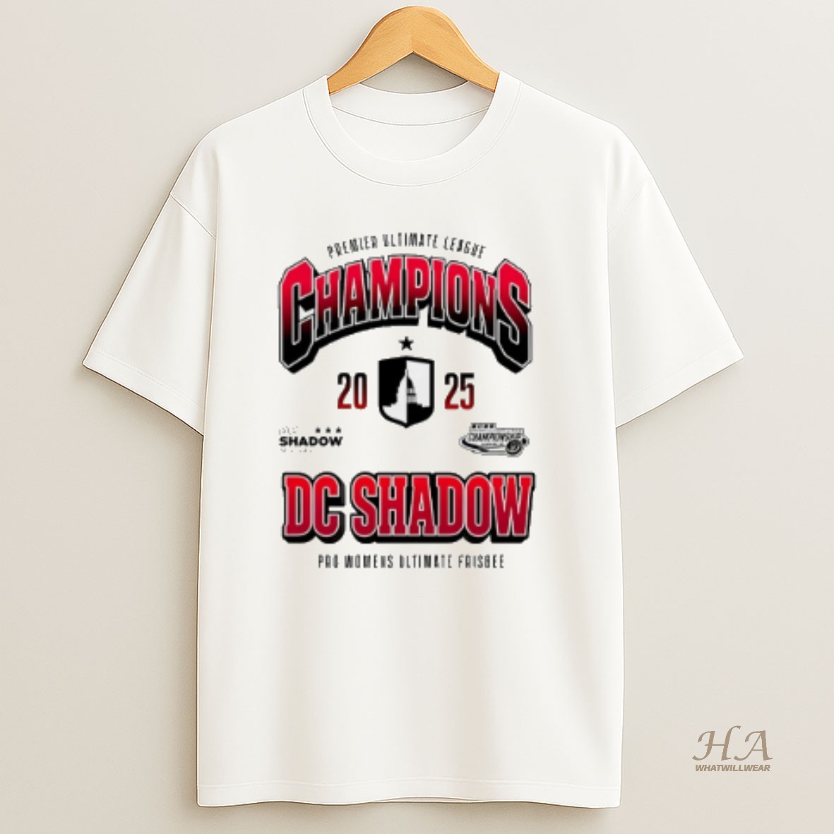 Official Dc Shadow 2025 Premier Ultimate League Champions T Shirt