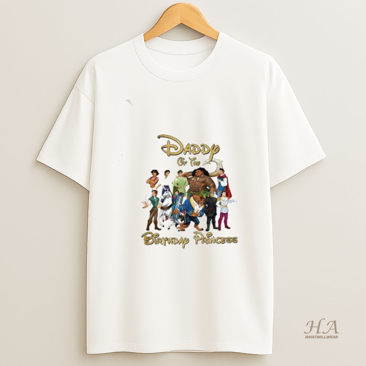 Official Daddy Of The Birthday Princess T Shirt
