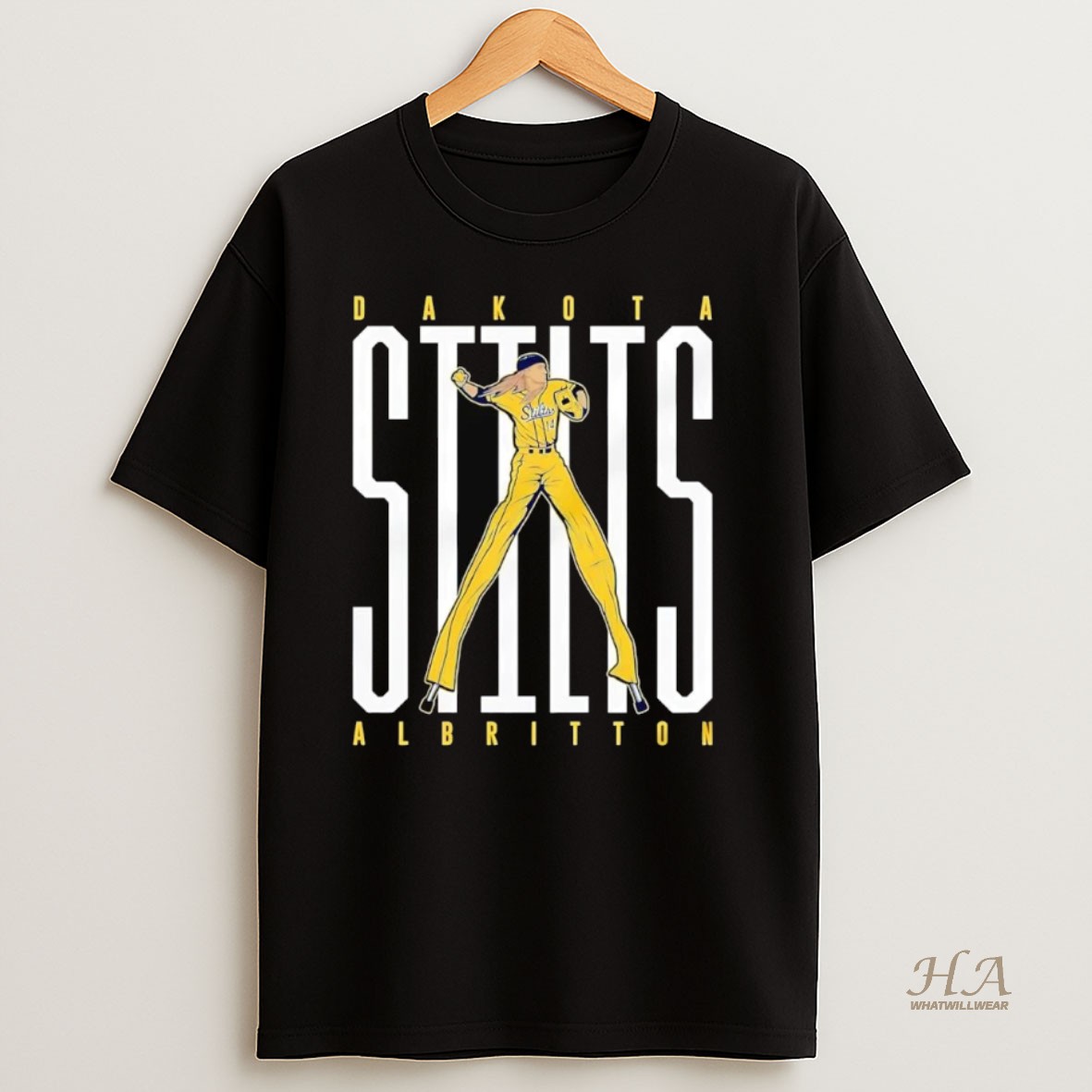 Official Dakota Stilts Albritton Savannah Bananas Shirt