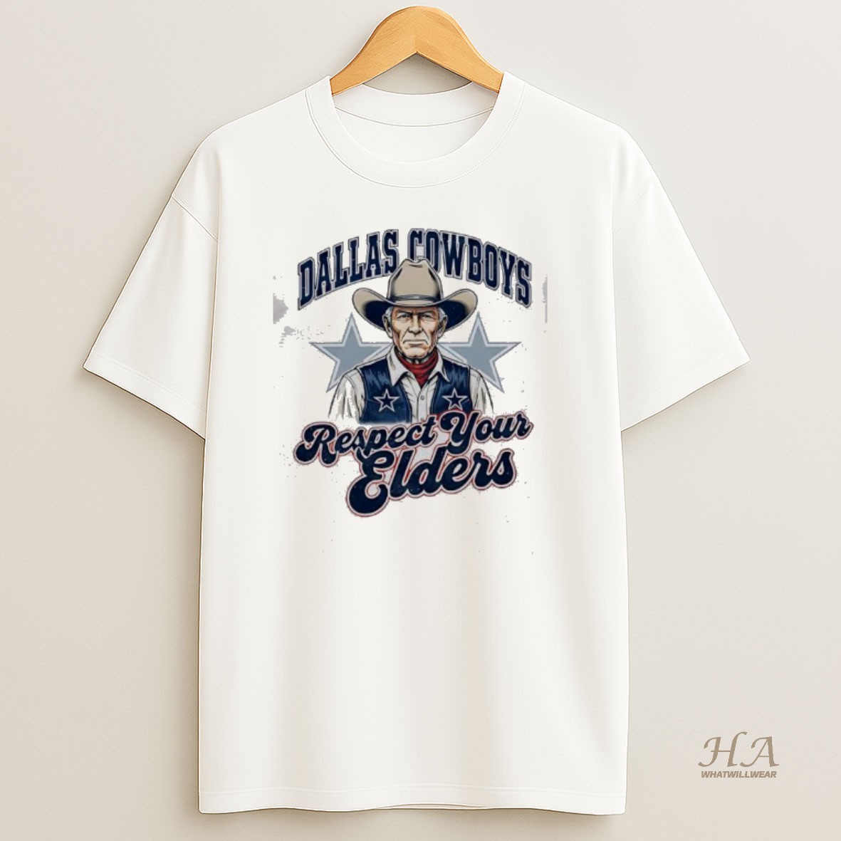 Official Dallas Cowboys Respect Your Elders T Shirt