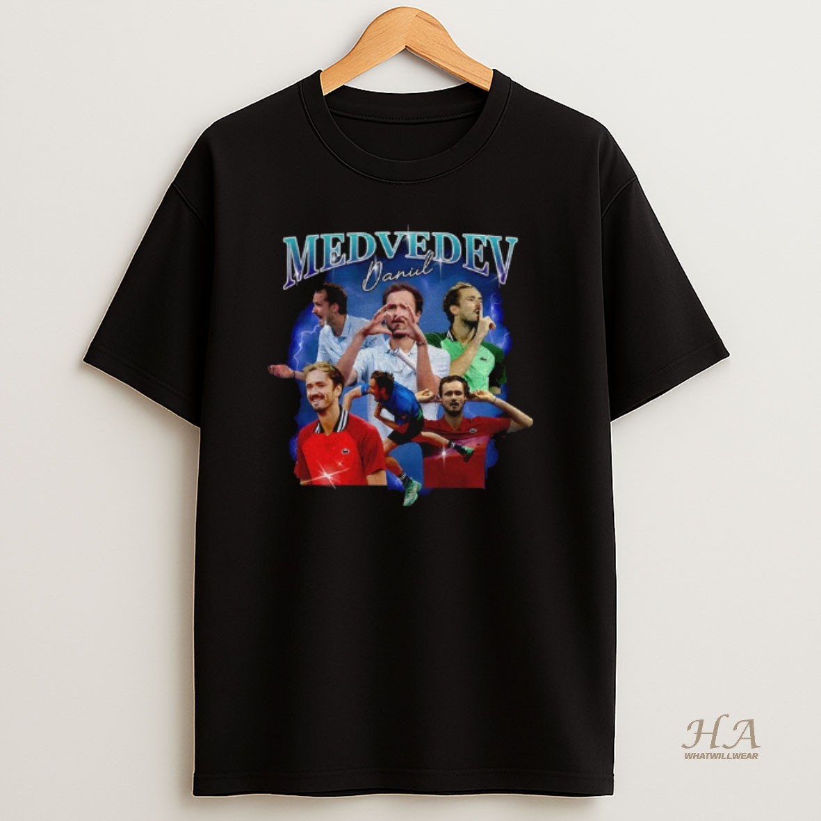 Official Daniil Medvedev Tennis Graphic T Shirt