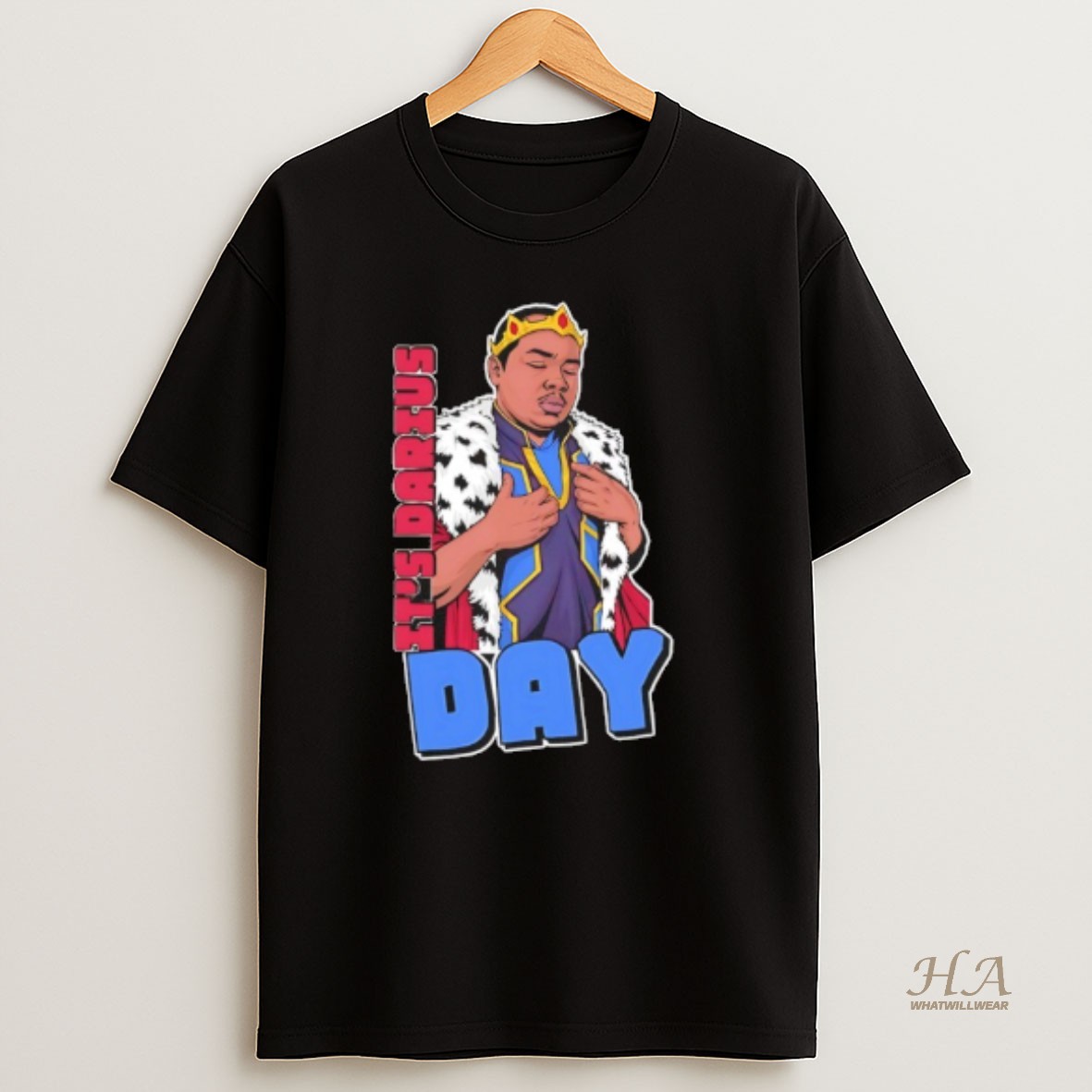 Official Darius Da King Of Stimming Its Darius Day 2025 T Shirt