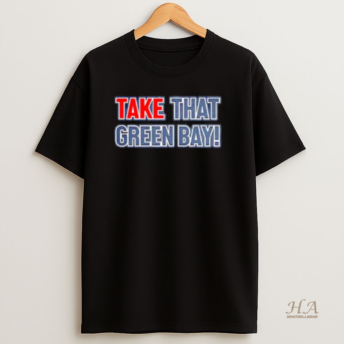 Official David Kaplan Take That Green Bay T Shirt