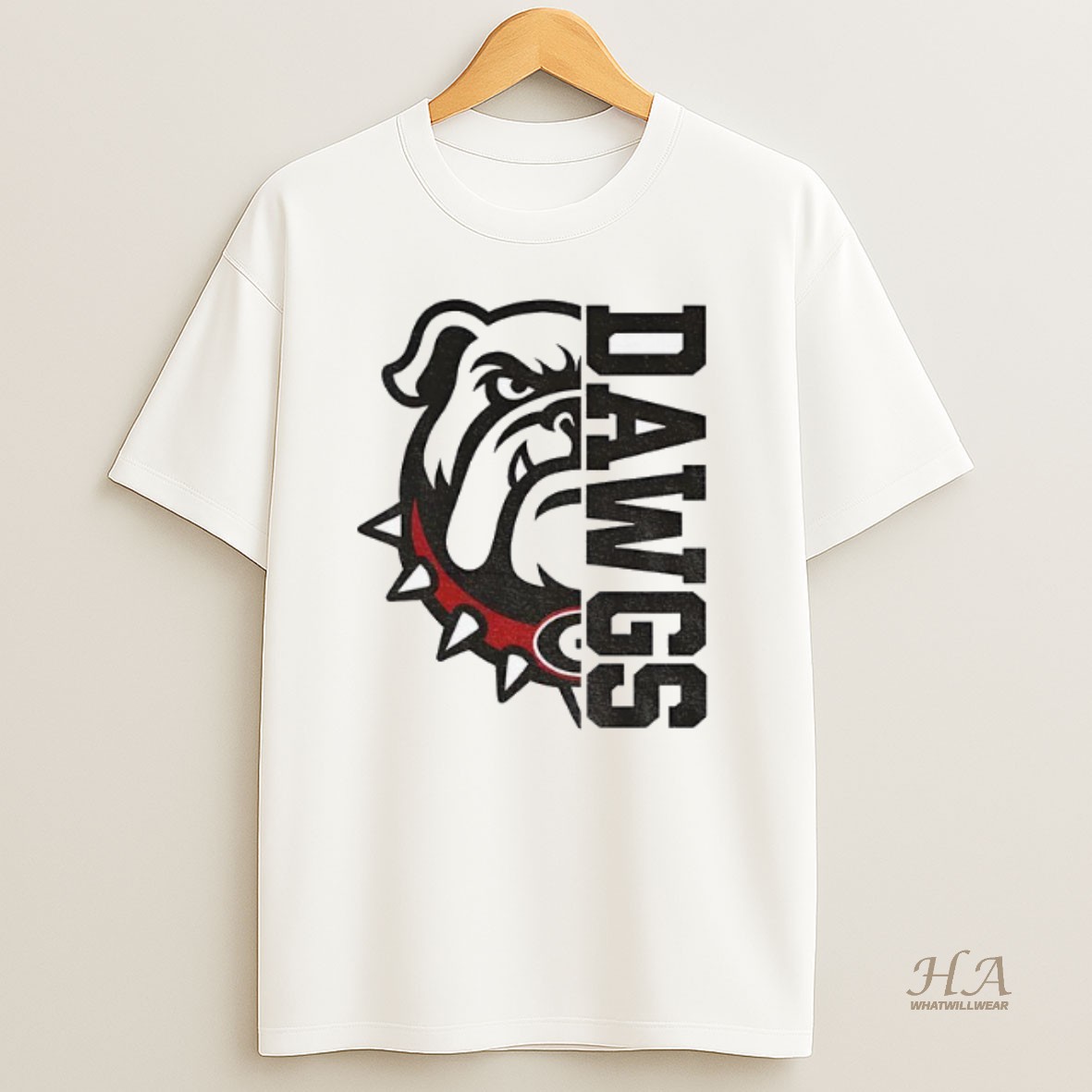 Official Dawgs Split Bulldog Georgia Bulldogs Shirt
