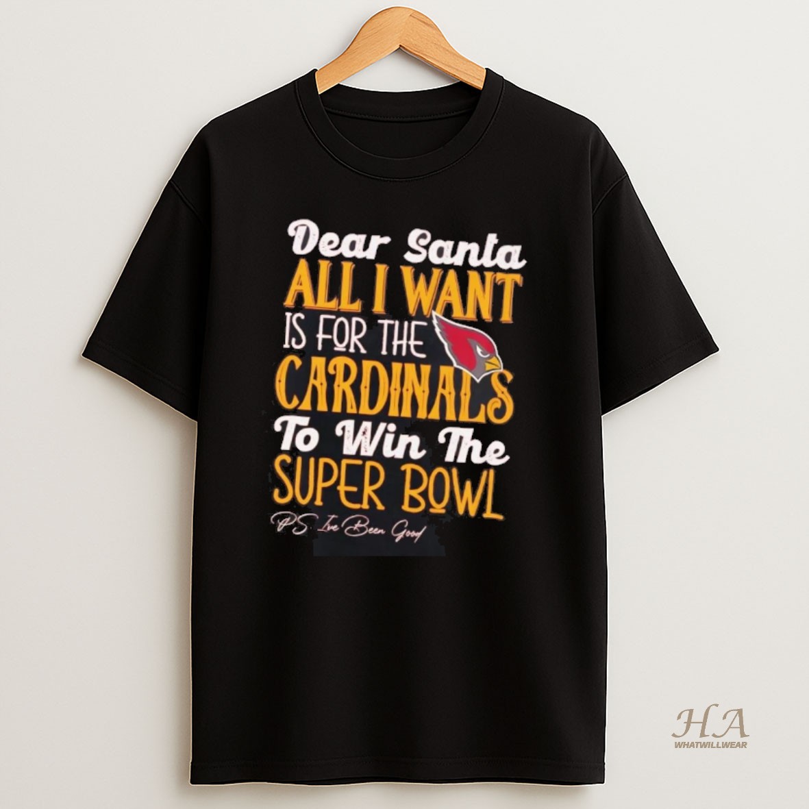 Official Dead Santa All I Want Is For The Arizona Cardinals To Win The Championship T Shirt