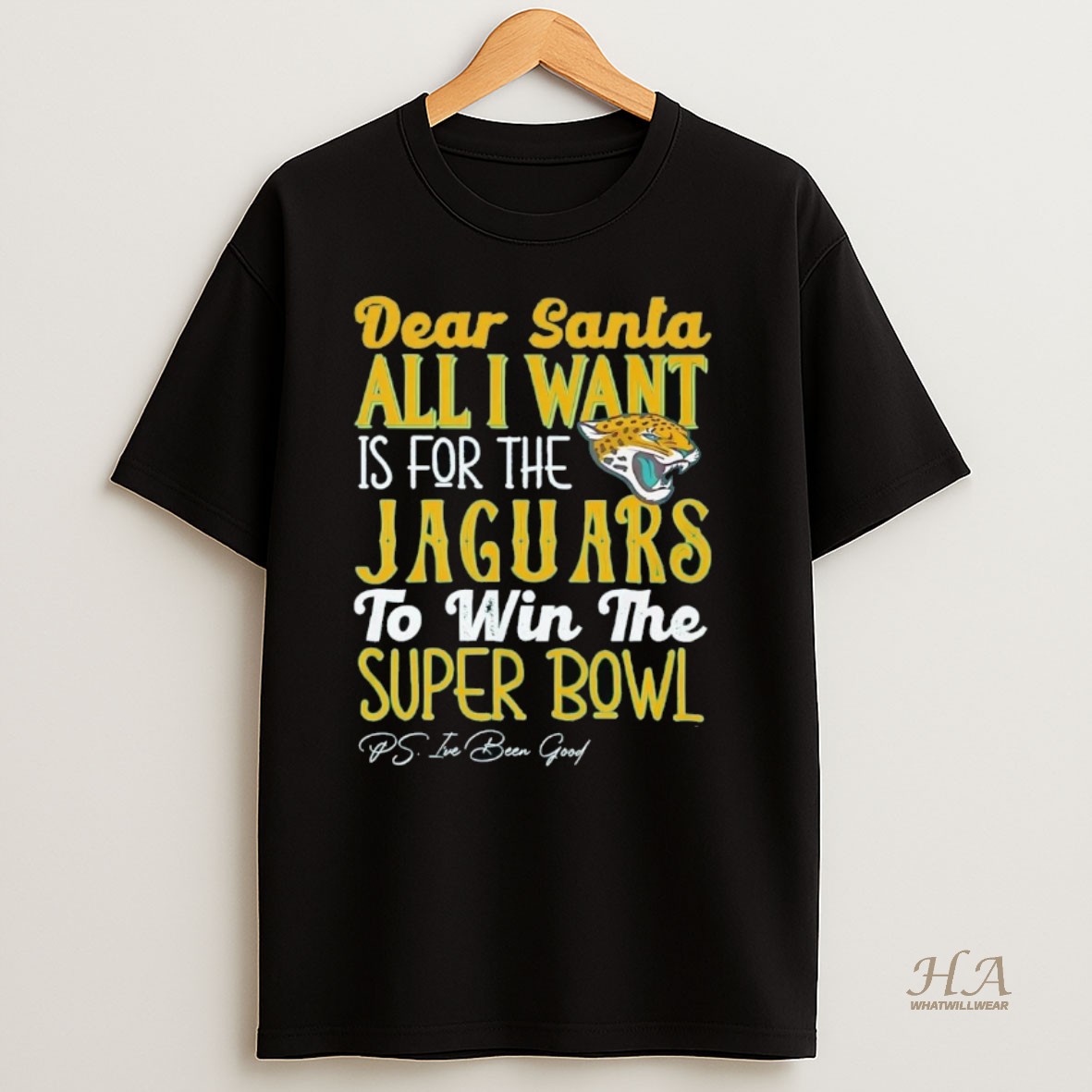 Official Dead Santa All I Want Is For The Jacksonville Jaguars To Win The Championship T Shirt