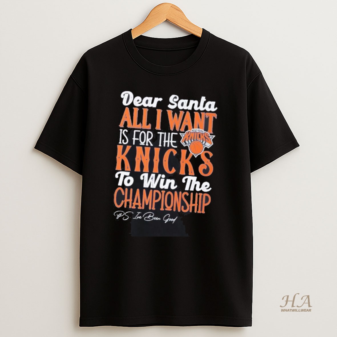 Official Dead Santa All I Want Is For The New York Knicks To Win The Championship T Shirt