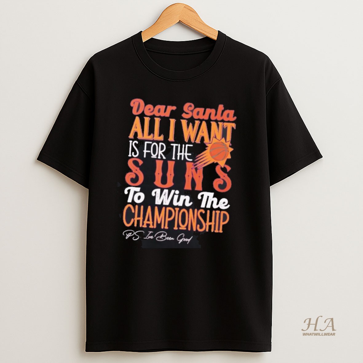 Official Dead Santa All I Want Is For The Phoenix Suns To Win The Championship T Shirt