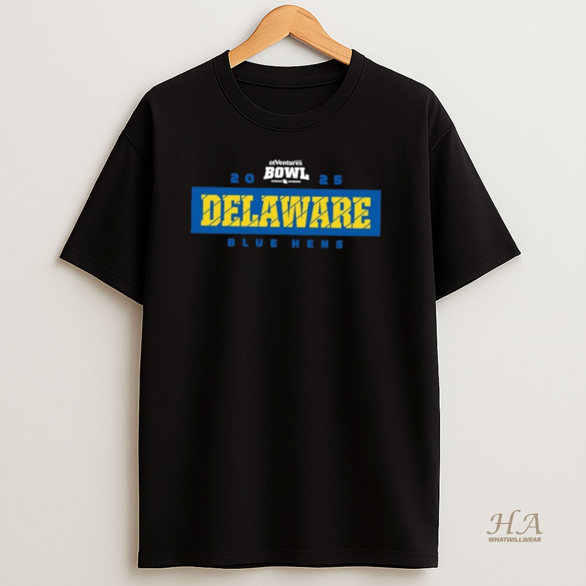 Official Delaware Blue Hens 2025 68 Ventures Bowl Retro T Shirt