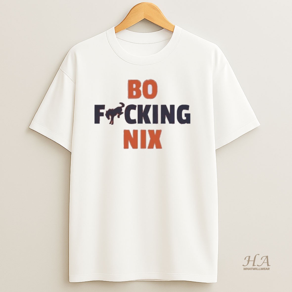 Official Denver Broncos Bo Fucking Nix T Shirt