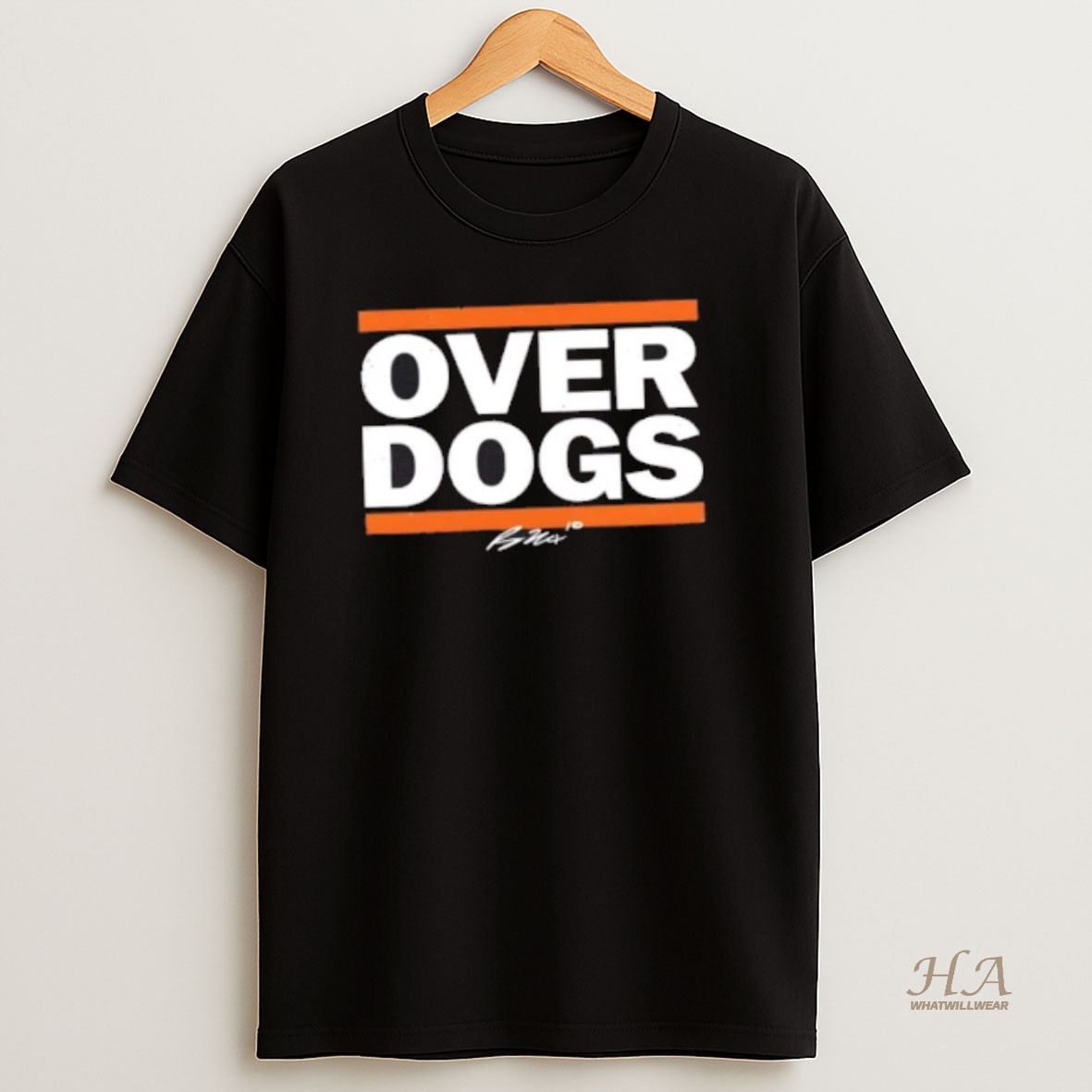Official Denver Broncos Bo Nix Overdogs Signature T Shirt