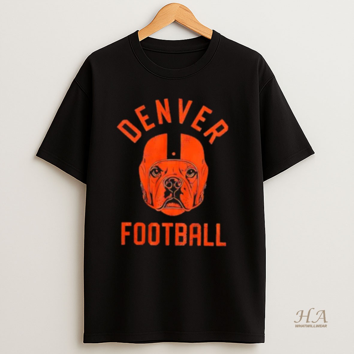Official Denver Broncos Football Boxer T Shirt