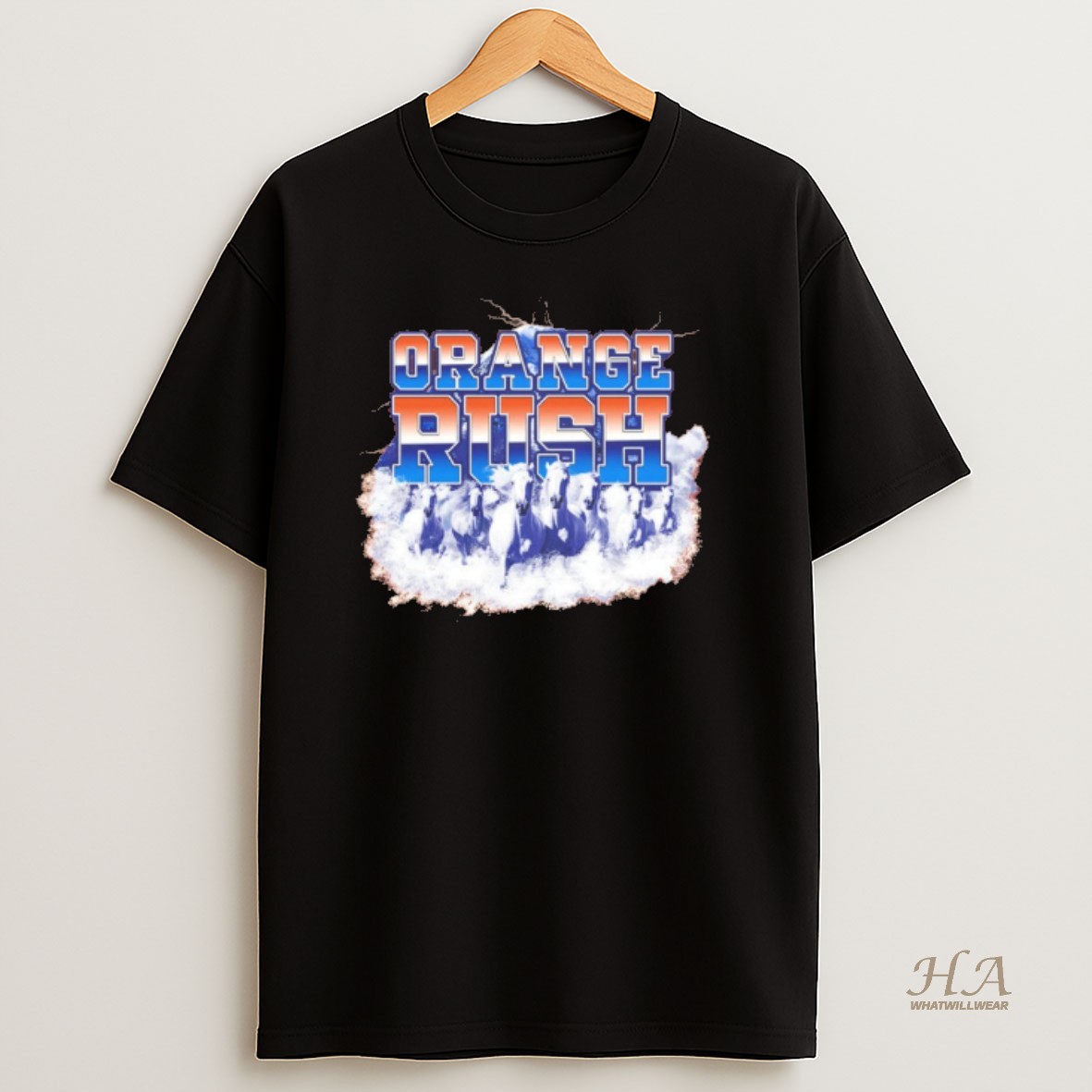 Official Denver Broncos Orange Rush T Shirt