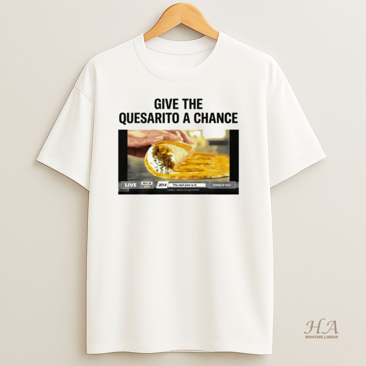 Official Denver Nuggets Give The Quesarito A Change T Shirt