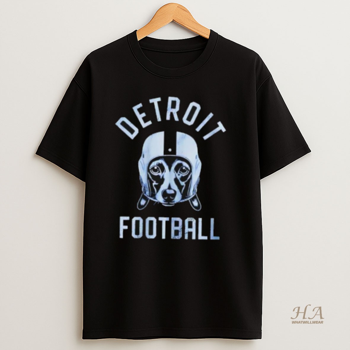 Official Detroit Lions Football Dachshund T Shirt