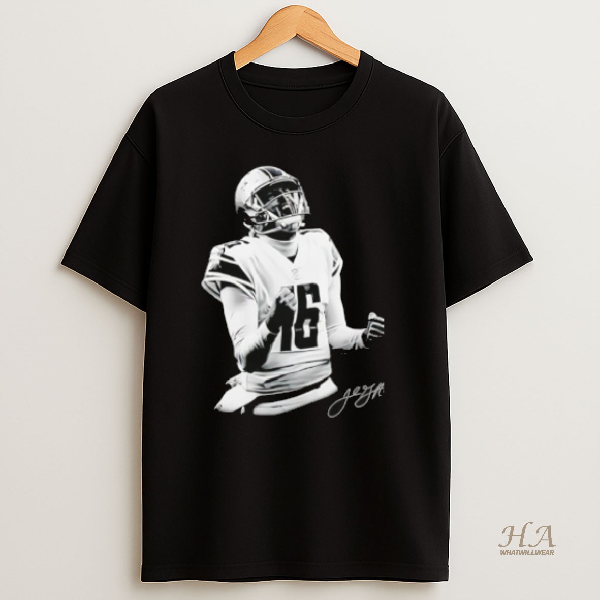Official Detroit Lions Jared Goff Quarterback Mvp Player Signature T Shirt