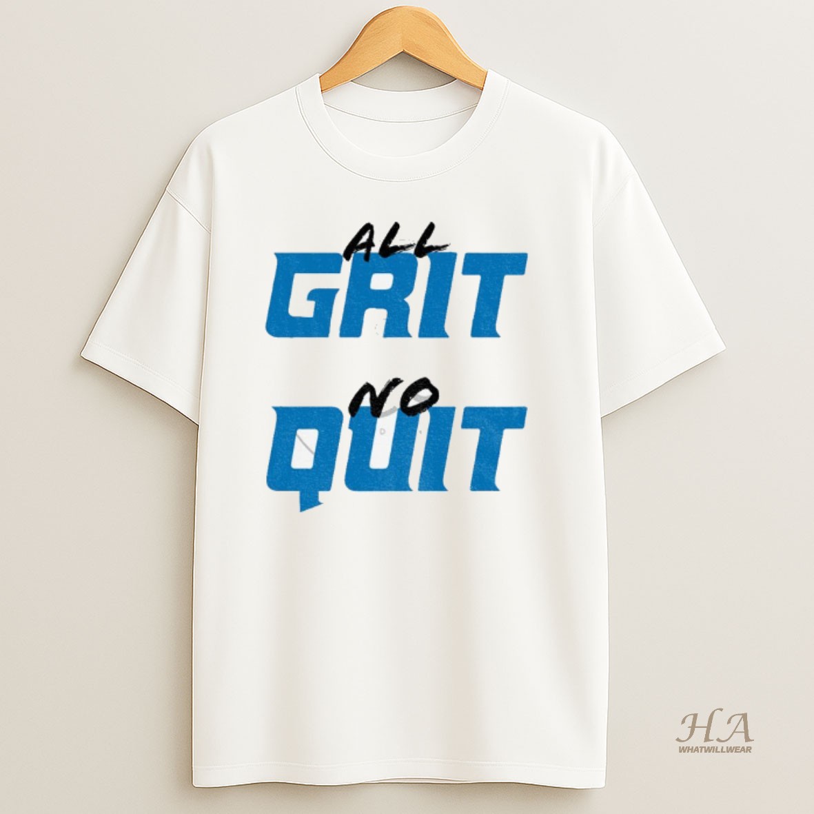 Official Detroit Lions Nfl Football All Grit No Quit 2025 T Shirt