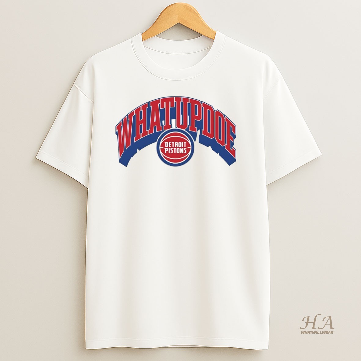 Official Detroit Pistons Whatupdoe Shirt