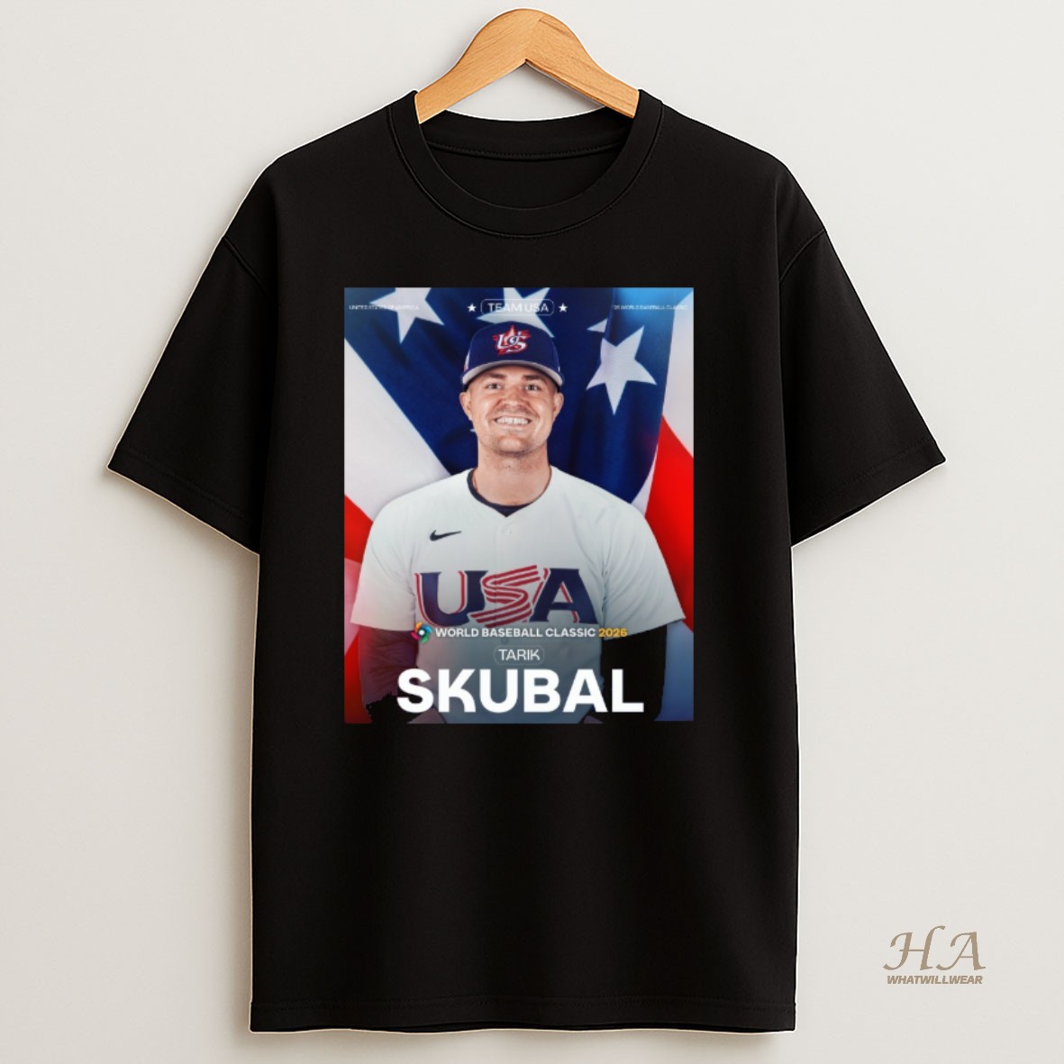 Official Detroit Tigers Tarik Skubal 2026 World Baseball Classic T Shirt