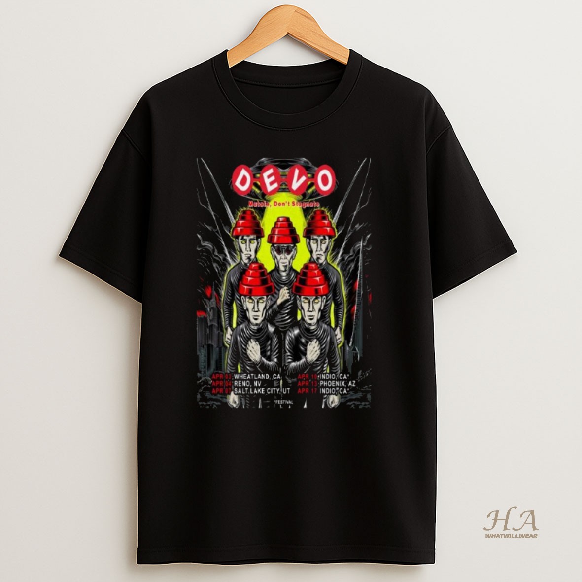 Official Devo Mutate Dont Stagnate April 2026 Long Sleve Shirt