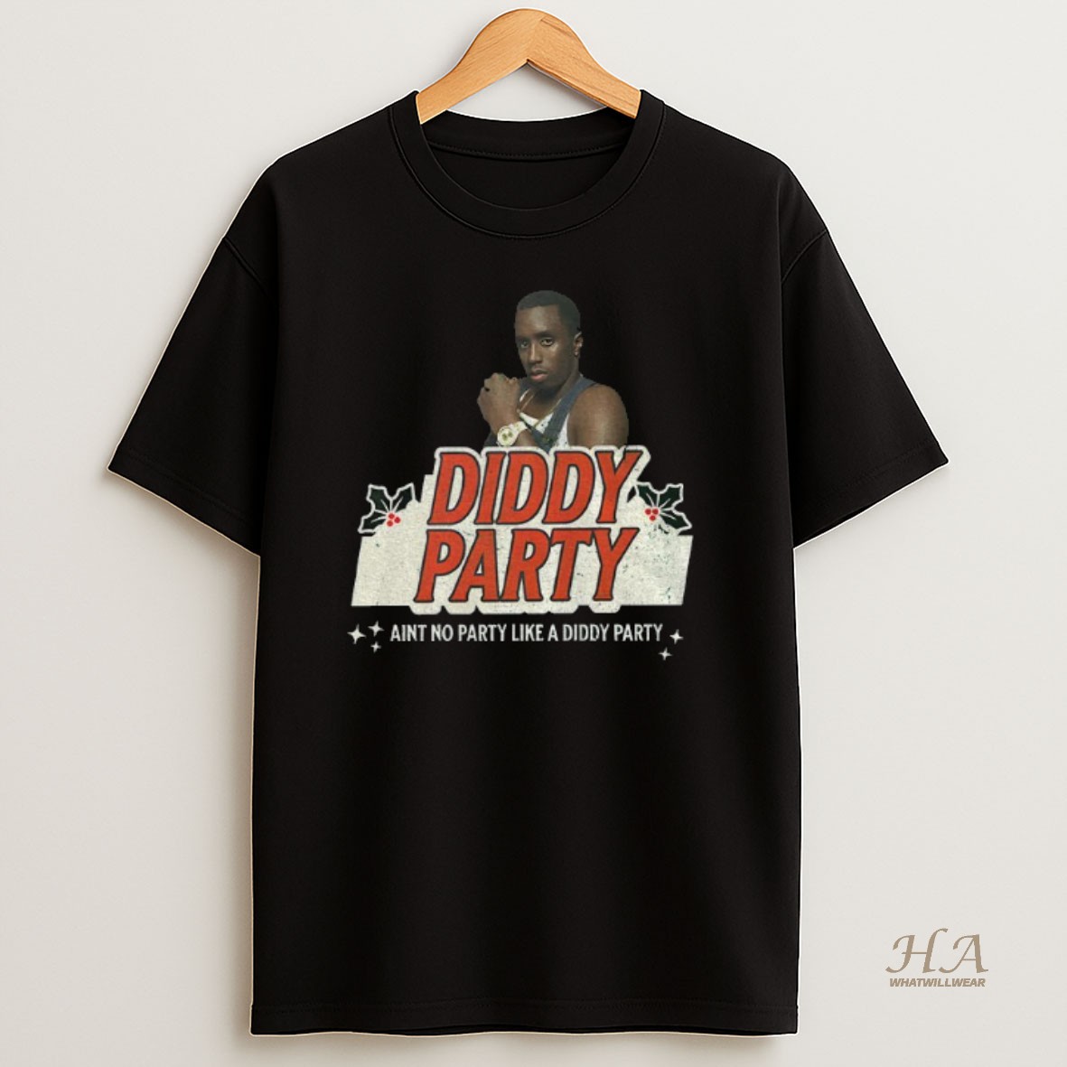 Official Diddy Party Aint No Party Like A Diddy Party Christmas Shirt