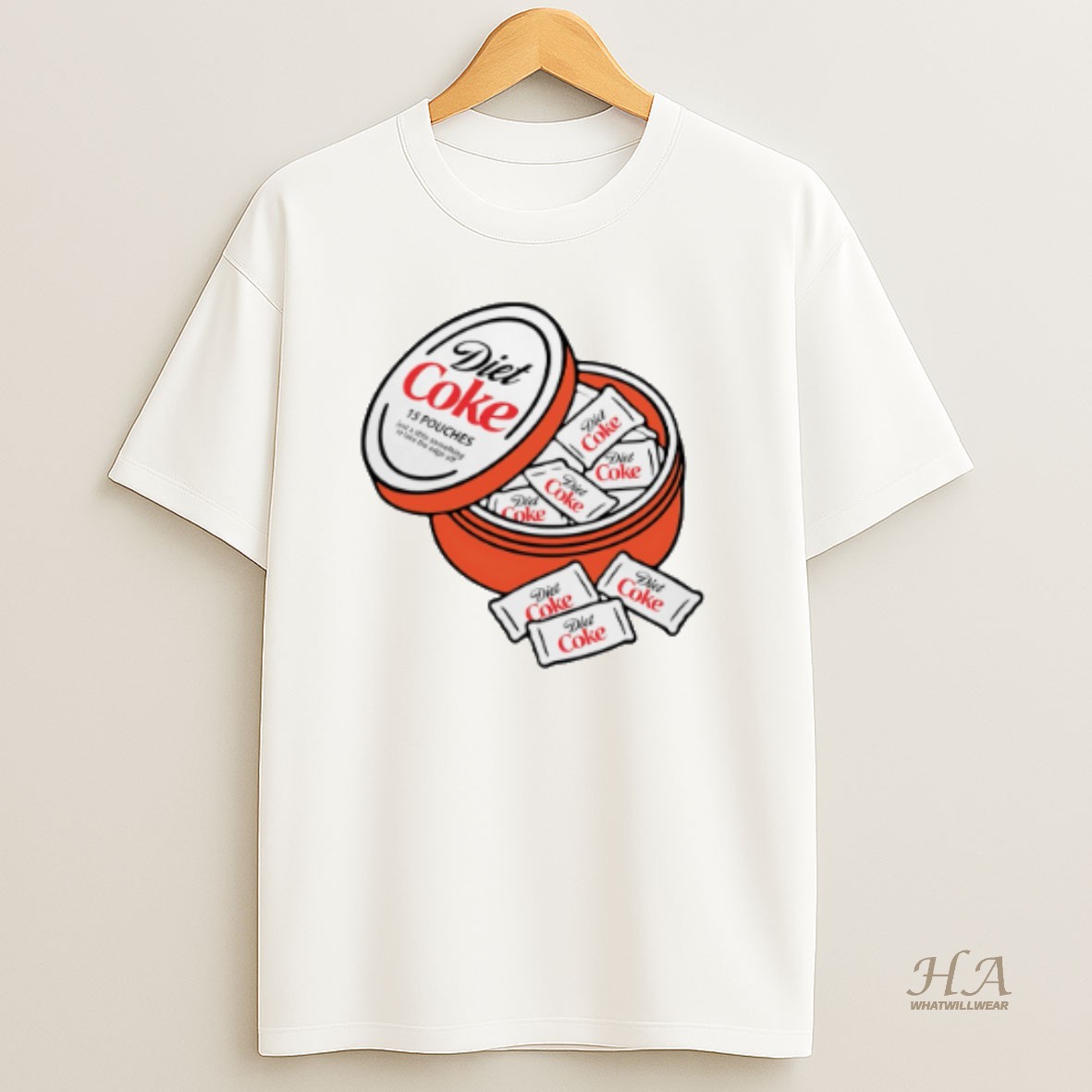 Official Diet Coke Zyn Pouches T Shirt