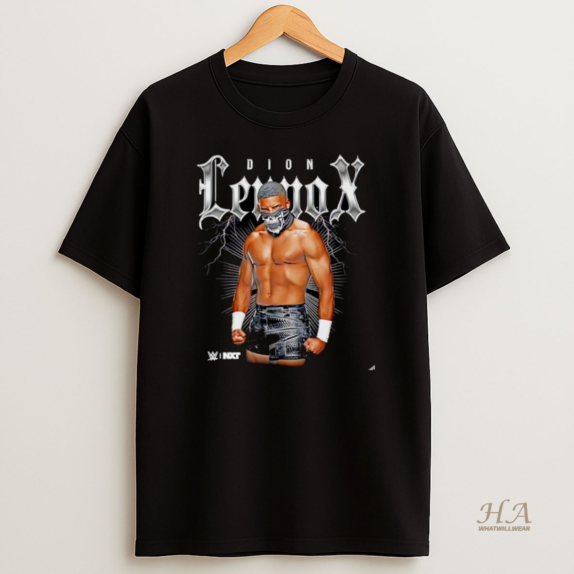 Official Dion Lennox Superstar Name Wwe Vintage Christmas T Shirt