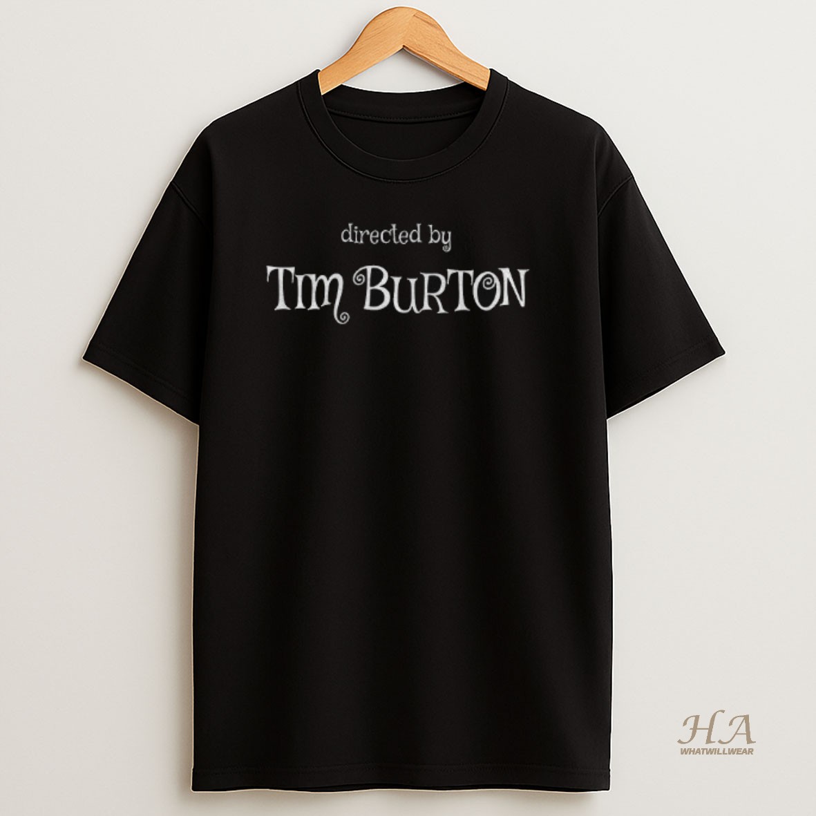 Official Directed By Tim Burton Nightmare Before Christmas T Shirt