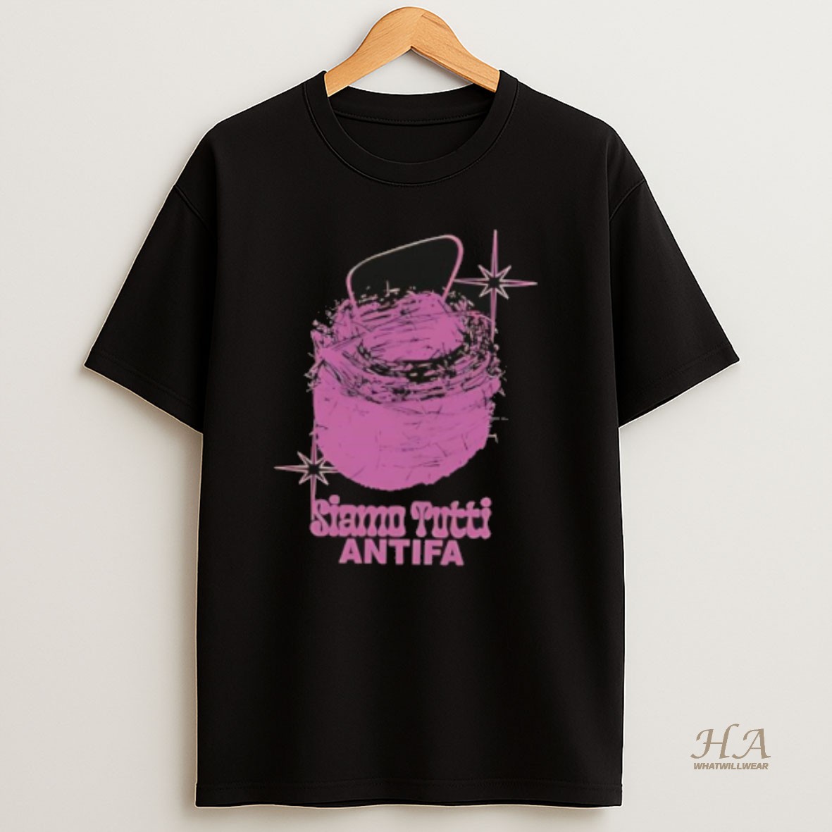 Official Disarstar Merch Store Siamo Tutti Antifa 2023 T Shirt