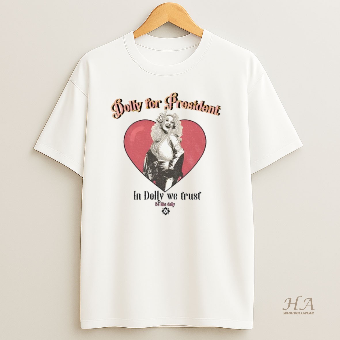 Official Dolly Parton Dolly Of President In Dolly We Trust Vintage Shirt