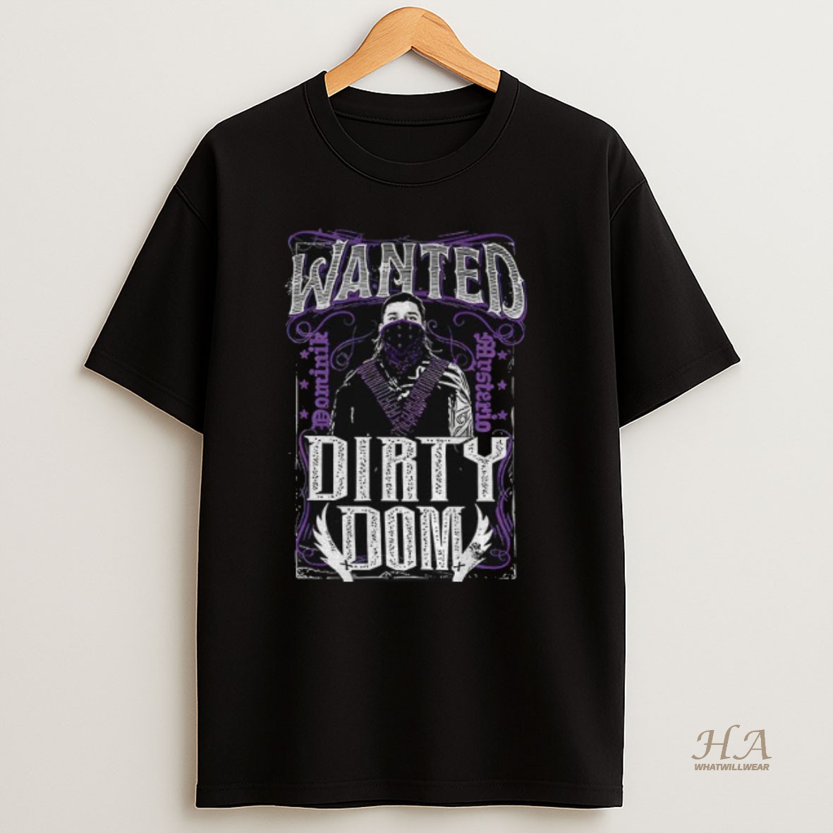 Official Dominik Mysterio Wanted Dirty Doom Shirt