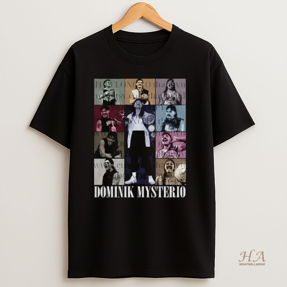 Official Dominik Mysterio Wrestlemania Eras Tour Graphic Shirt