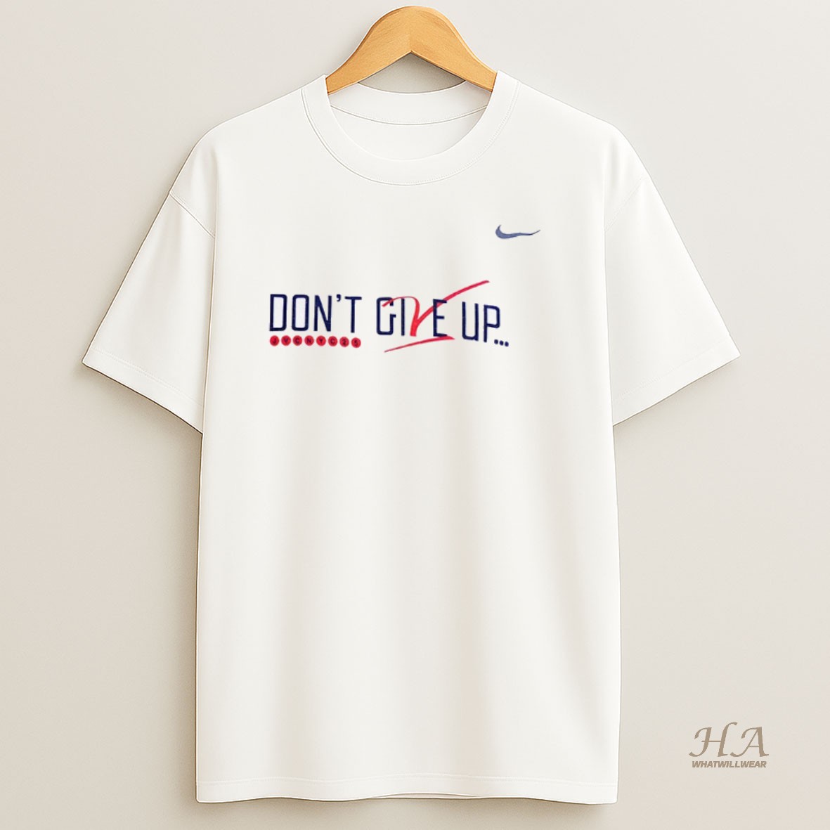 Official Dont Give Up X Nike Jvcnyc25 Shirt