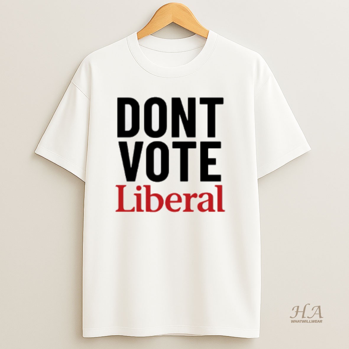 Official Dont Vote Liberal Canada T Shirt