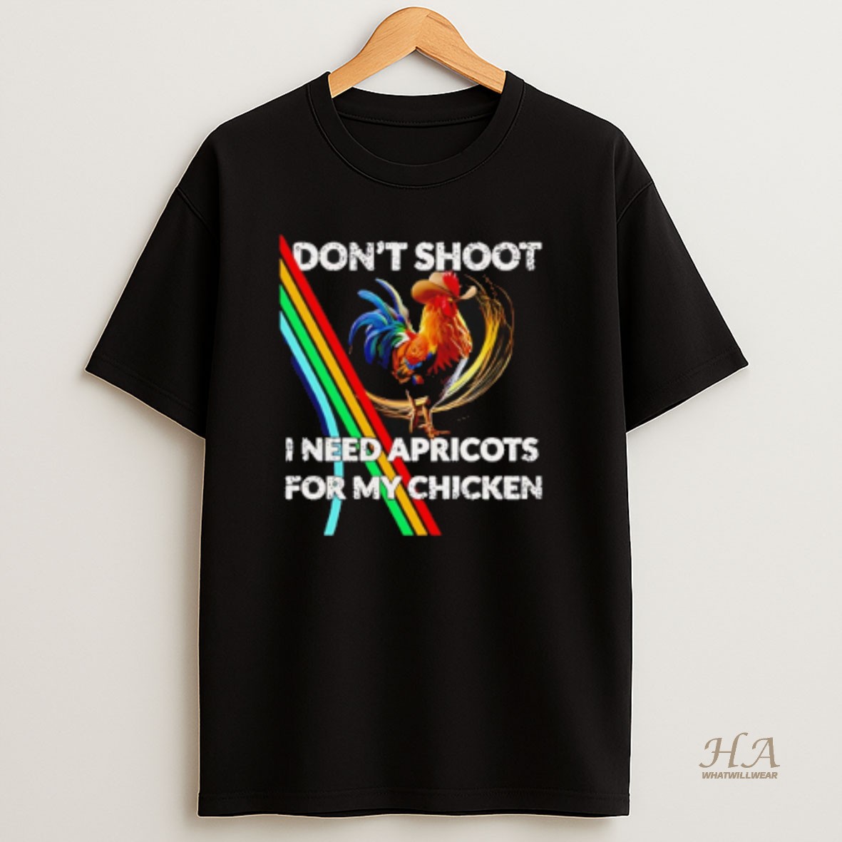 Official Dont Shoot I Need Apricot For My Chicken T Shirt