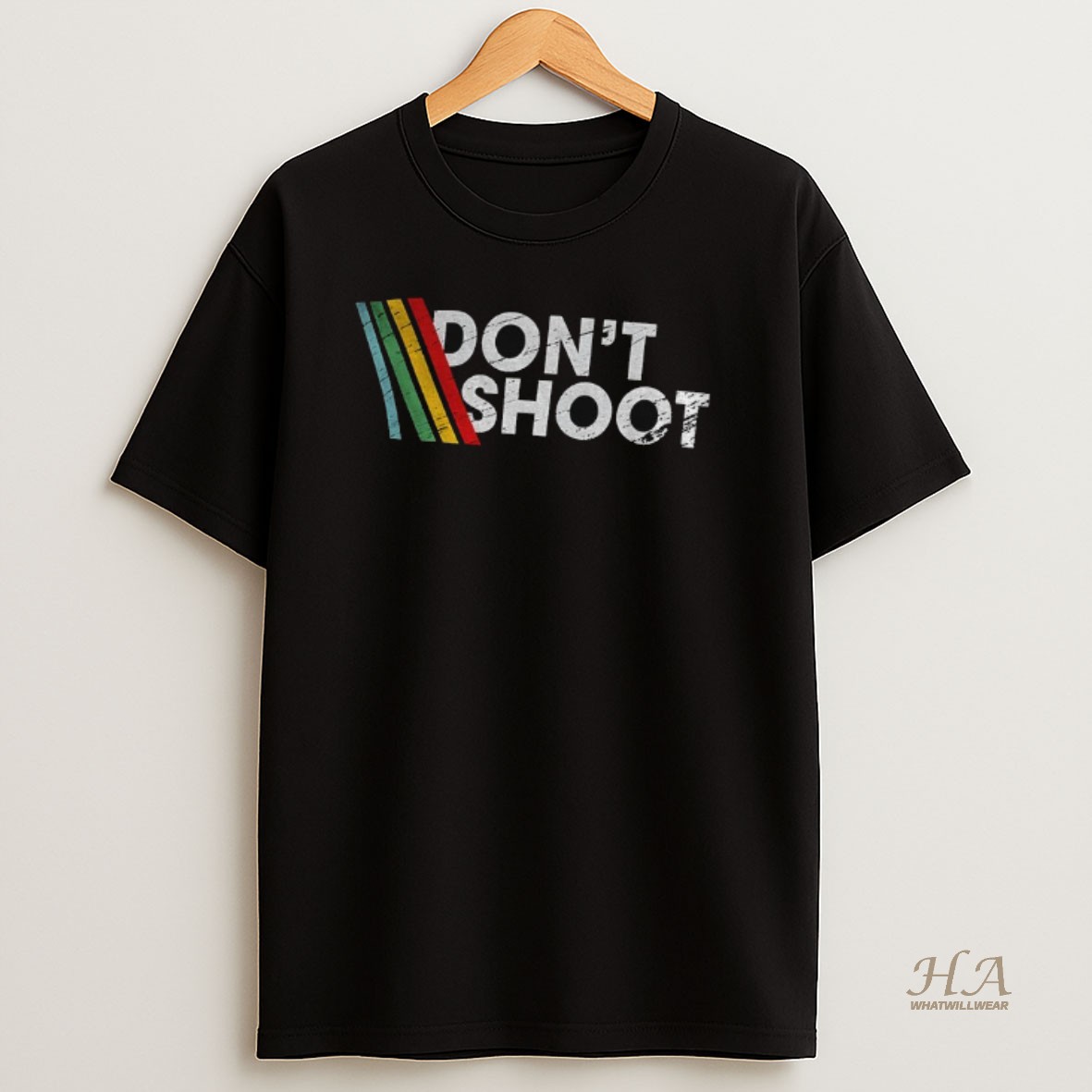 Official Dont Shoot Arcade Raiders Colors T Shirt