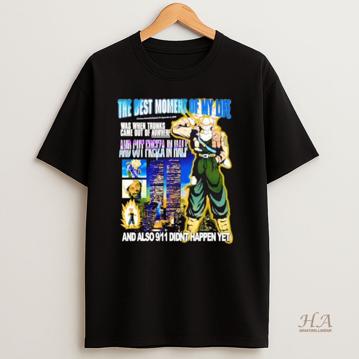 Official Dragon Ball Z The Best Moment Of My Life T Shirt