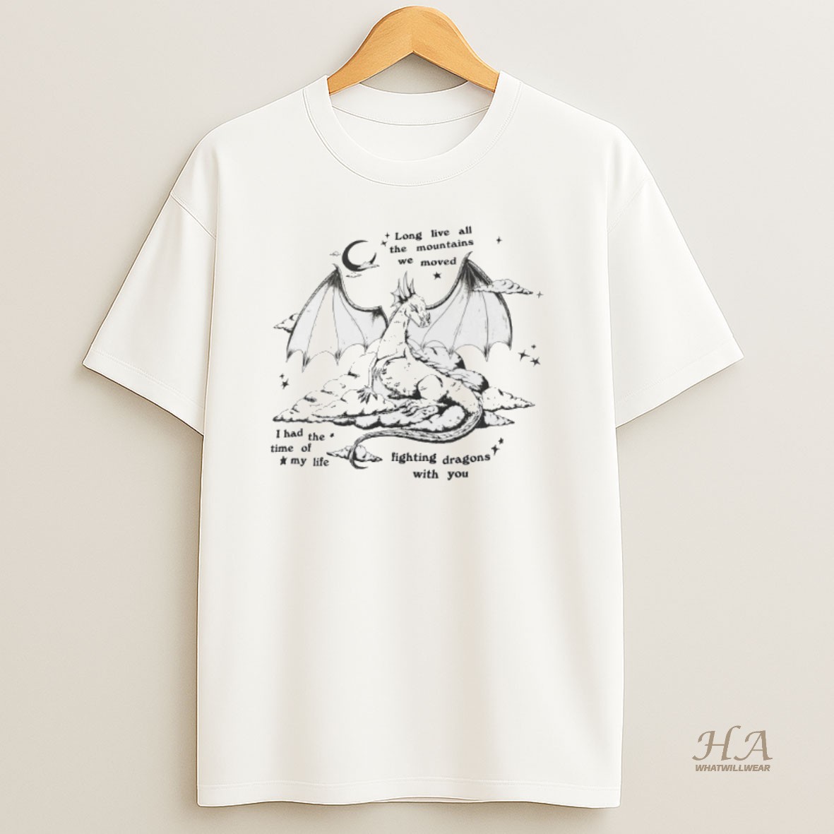 Official Dragon Long Live All The Mountains We Moved Shirt