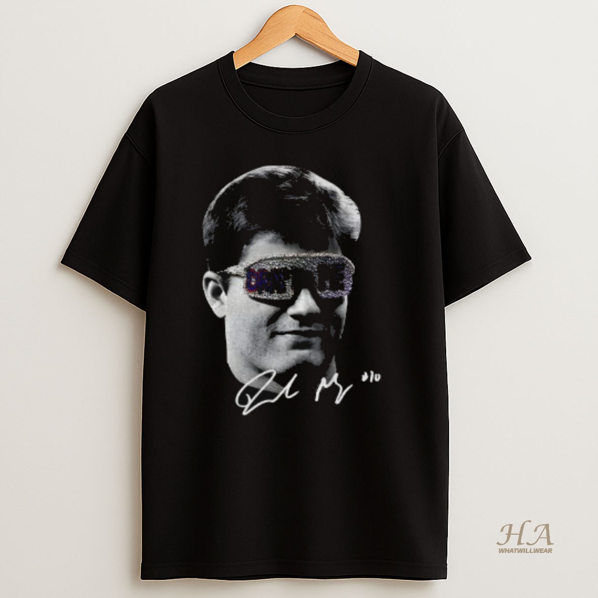 Official Drake Maye Funny Meme Football Y2k Rap Big Head T Shirt