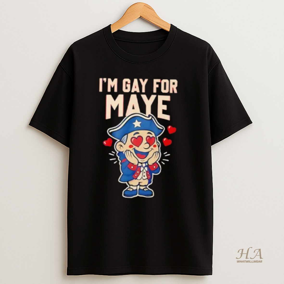Official Drake Maye Im Gay For Maye Cute T Shirt