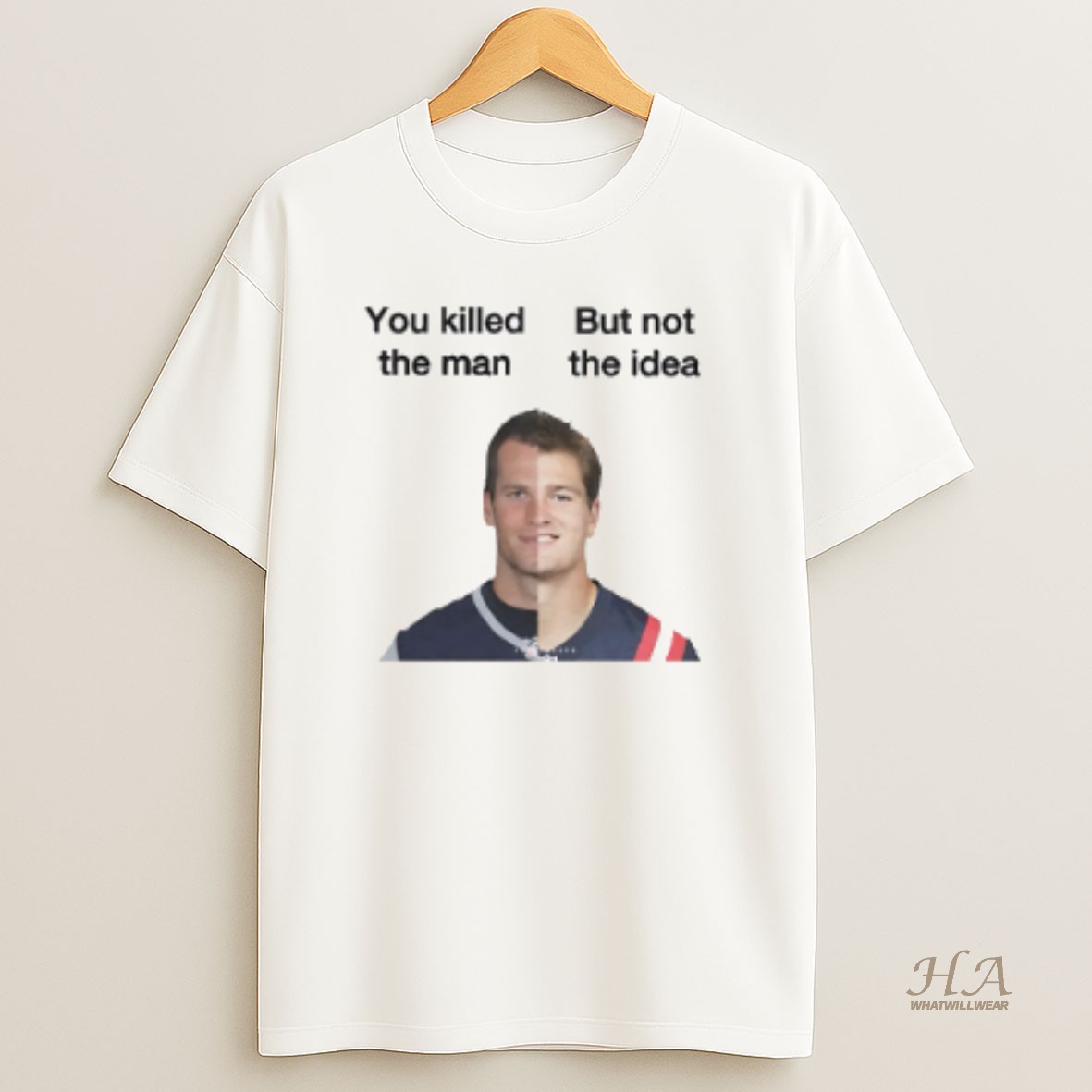 Official Drake Maye Ne Patriots The Dark Knight You Killed The Man But Not The Idea T Shirt