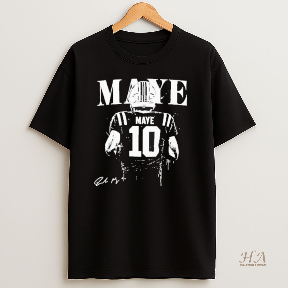 Official Drake Maye Qb Football T Shirt