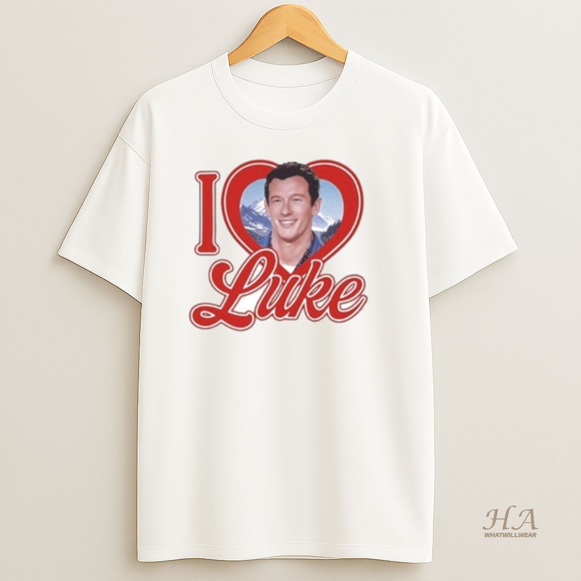 Official Dua Lipa Callum Turner I Love Luke Shirt