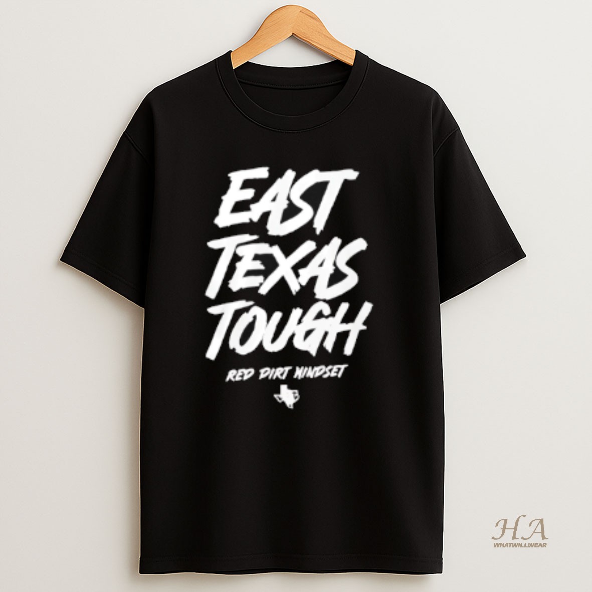 Official East Texas Tough Red Dirt Mindset T Shirt