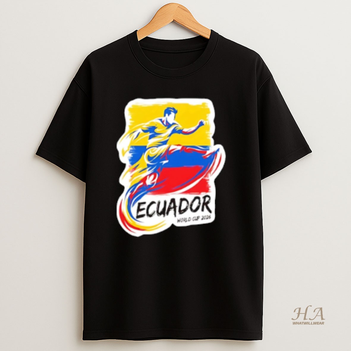 Official Ecuador World Cup 2026 Football Player T Shirt
